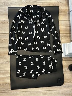 Kate Spade Ribbon Bow Pajama Set (Size Small)